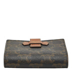 Celine Macadam Bifold Wallet Brown — view 3