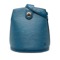 Louis Vuitton Epi Cluny Shoulder Bag Toledo Blue Leather