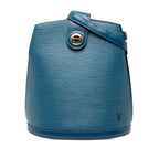 Louis Vuitton Epi Cluny Shoulder Bag Toledo Blue Leather