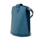 Louis Vuitton Epi Cluny Shoulder Bag Toledo Blue Leather — view 2