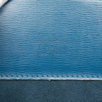 Louis Vuitton Epi Cluny Shoulder Bag Toledo Blue Leather — view 5