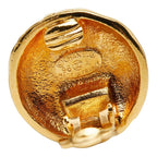 Chanel CC Logo Earrings Gold Plated — view 4