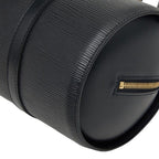 Louis Vuitton Epi Soufflot Handbag Noir Black Leather — view 4