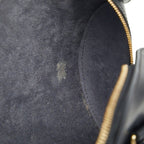Louis Vuitton Epi Soufflot Handbag Noir Black Leather — view 7