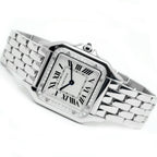 Cartier Panthere de Cartier MM White SS Diamond Watch Quartz — view 9