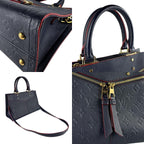 Louis Vuitton Shoulder Bag Monogram Empreinte Suri PM — view 9