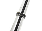 Gucci Ring Icon Black Silver Ceramic 18k White Gold GG Pattern 750 18k — view 3