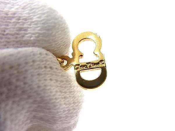 Dior Necklace CD Logo Gold Metal — view 4