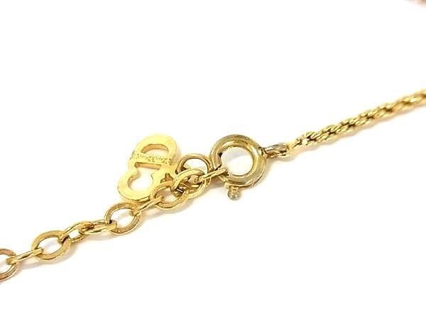 Dior Necklace CD Logo Gold Metal — view 3