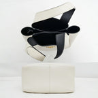 Prada Vitello Daino White Handbag — view 4