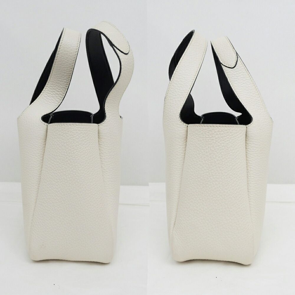 Prada Vitello Daino White Handbag — view 3