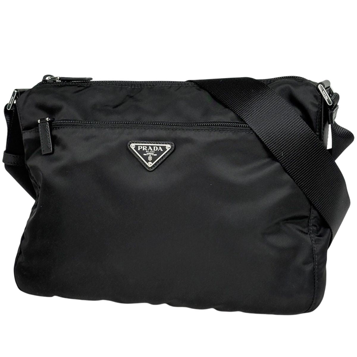 Prada Shoulder Bag Nylon Nero