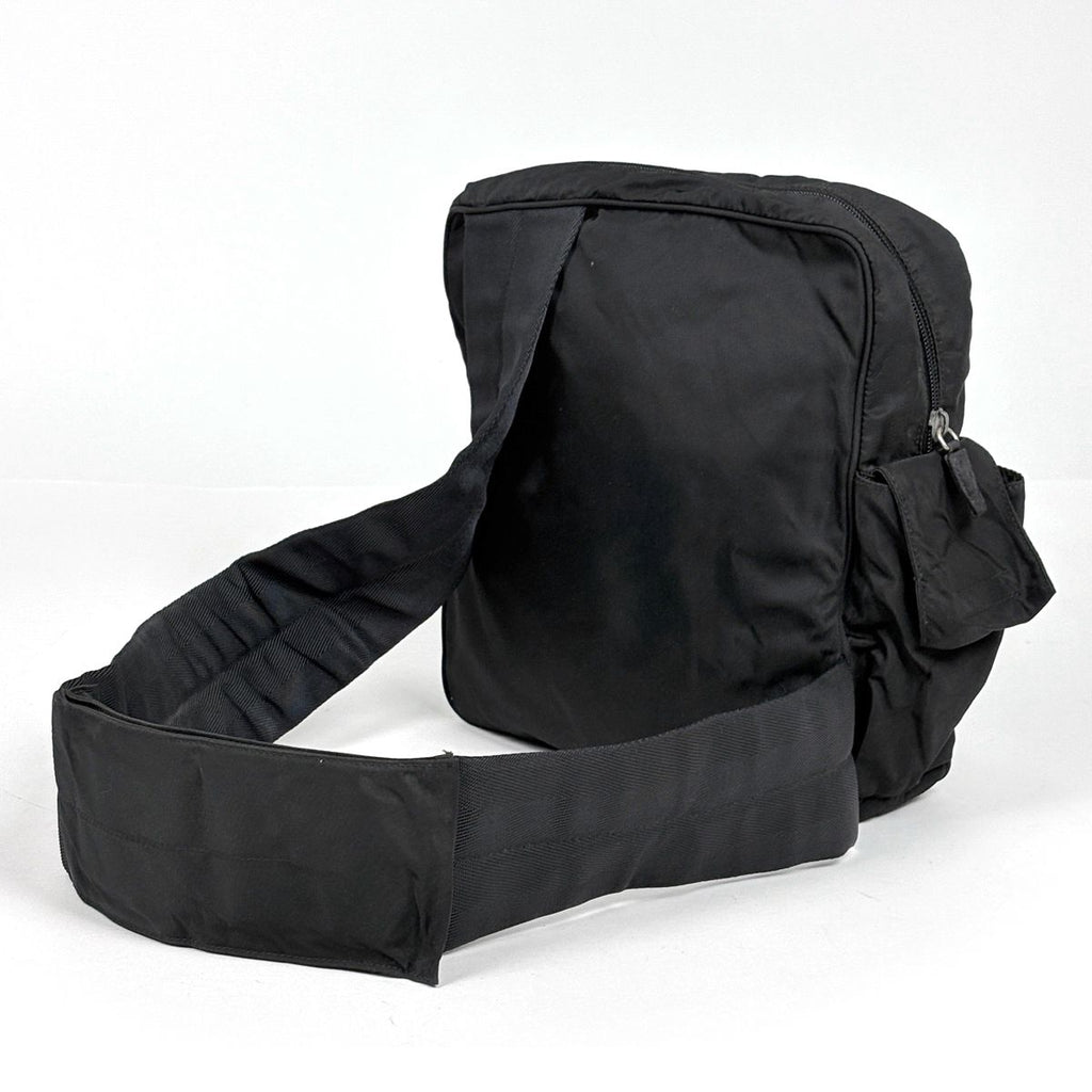 Prada Sports Line Belt Bag Logo Nylon Nero — view 2