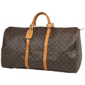Louis Vuitton Keepall 60 Boston Bag Monogram Brown