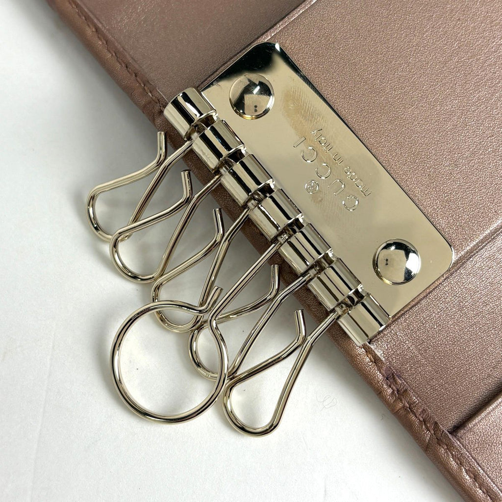 Gucci Guccissima Key Case Brea Shi Marais Key Holder — view 3