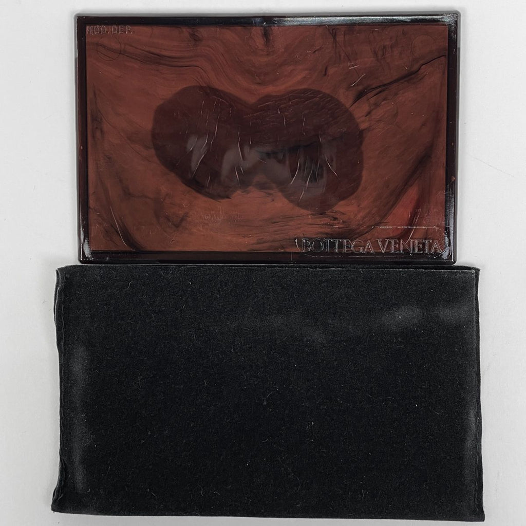Bottega Veneta Intrecciato Chain Shoulder Bag Leather Brown — view 9