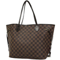 Louis Vuitton Neverfull MM Tote Damier Brown