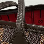 Louis Vuitton Neverfull MM Tote Damier Brown — view 6