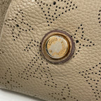 Louis Vuitton Seal PM Tote Monogram Mahina Pearl — view 3