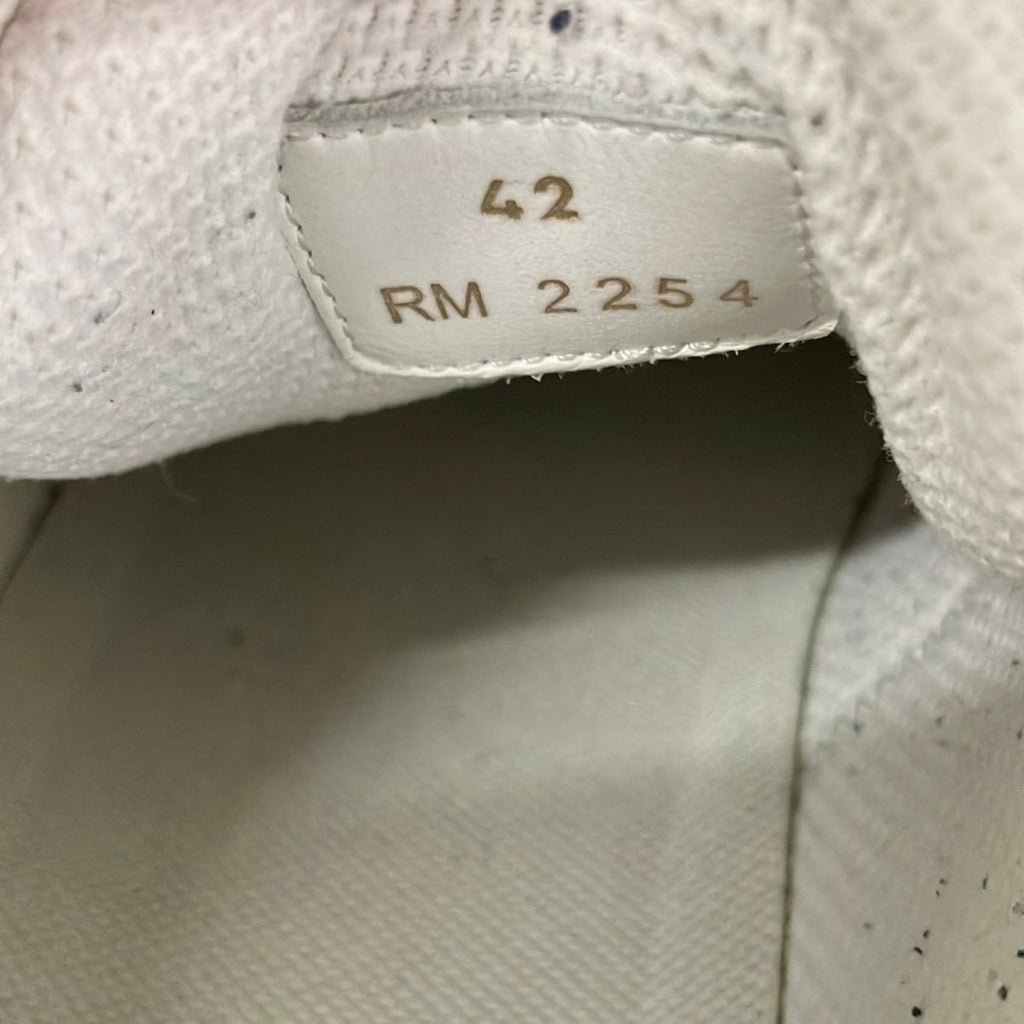 Celine Sneakers 42 Runner Low Lace Up White Black Leather — view 6