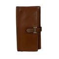 Hermes Wallet Bearn Souffle Brown Fonce Gold