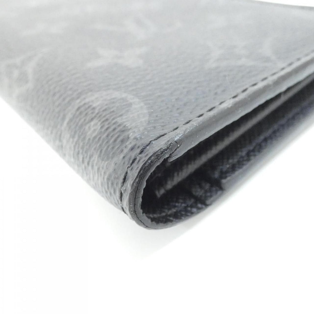 Louis Vuitton Monogram Eclipse Portefeuille Brazza Wallet — view 3