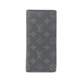 Louis Vuitton Monogram Eclipse Portefeuille Brazza Wallet