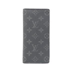 Louis Vuitton Monogram Eclipse Portefeuille Brazza Wallet