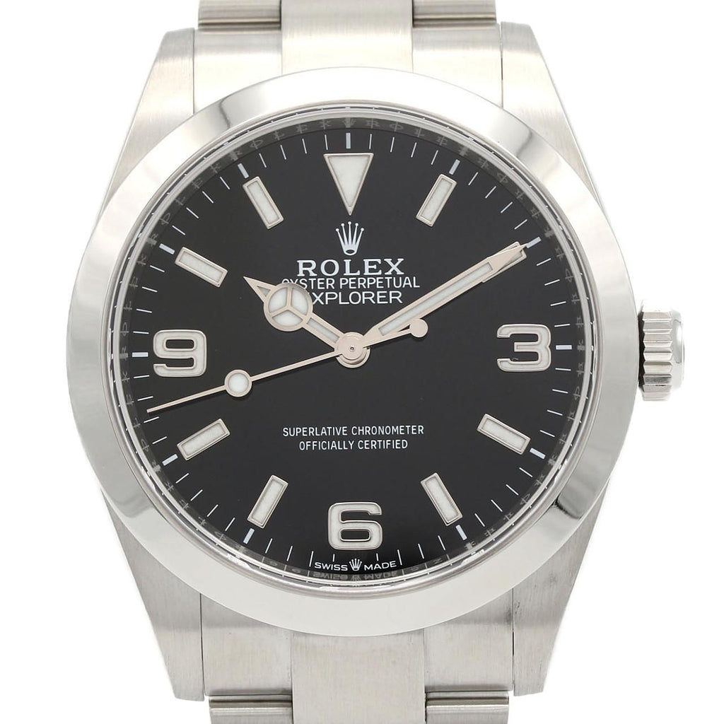 Rolex Explorer I SS Automatic Winding Watch