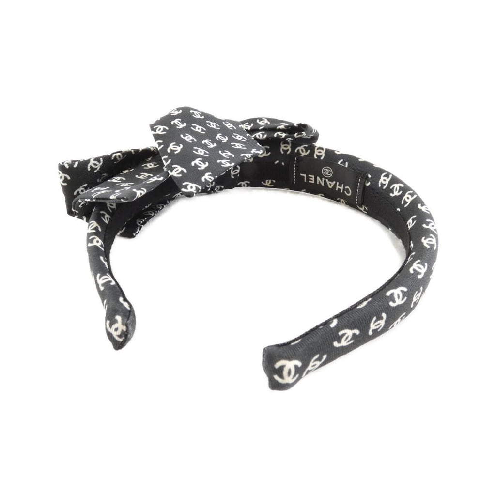 Chanel Headband Hair Accessories Black — view 2
