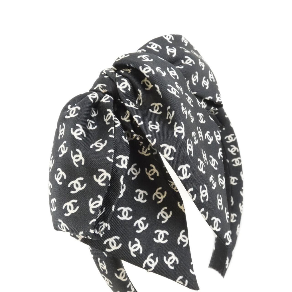 Chanel Headband Hair Accessories Black — view 3