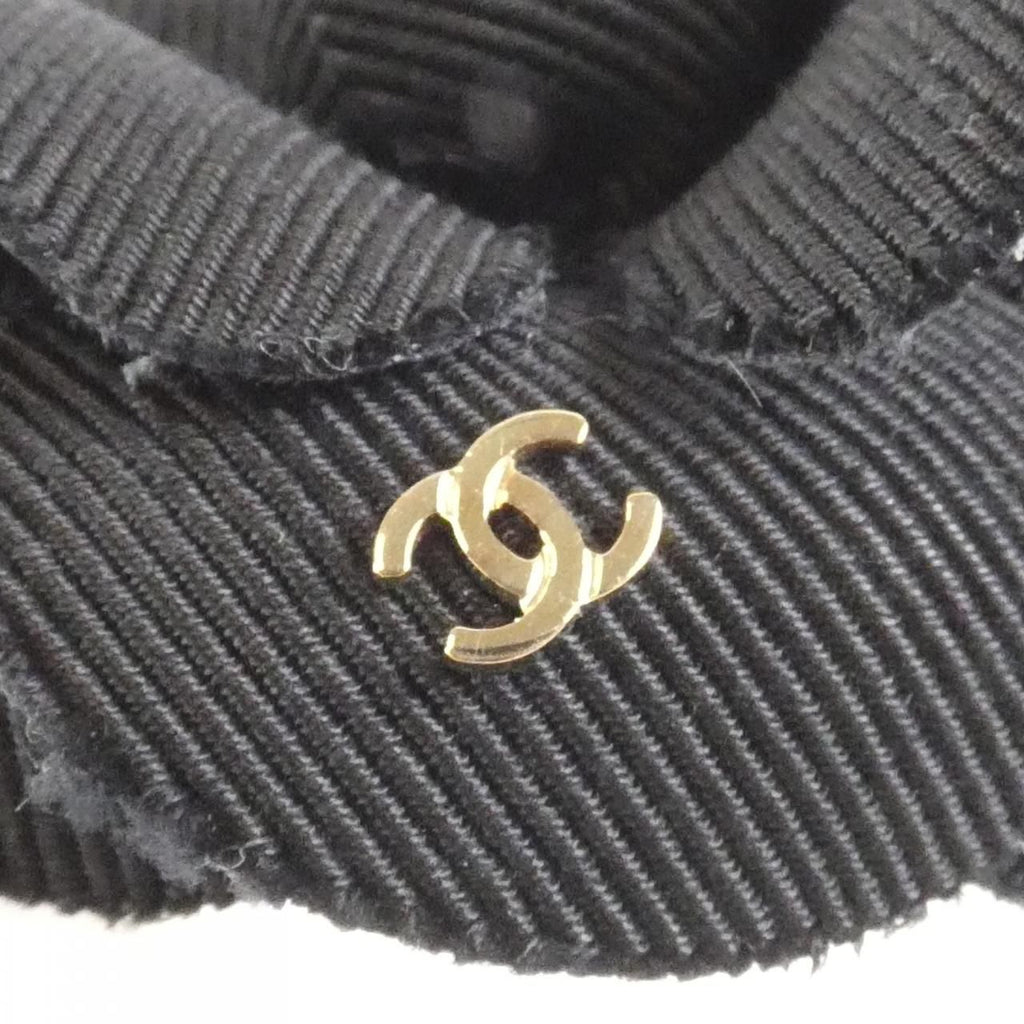 Chanel Headband Hair Accessories Black — view 4