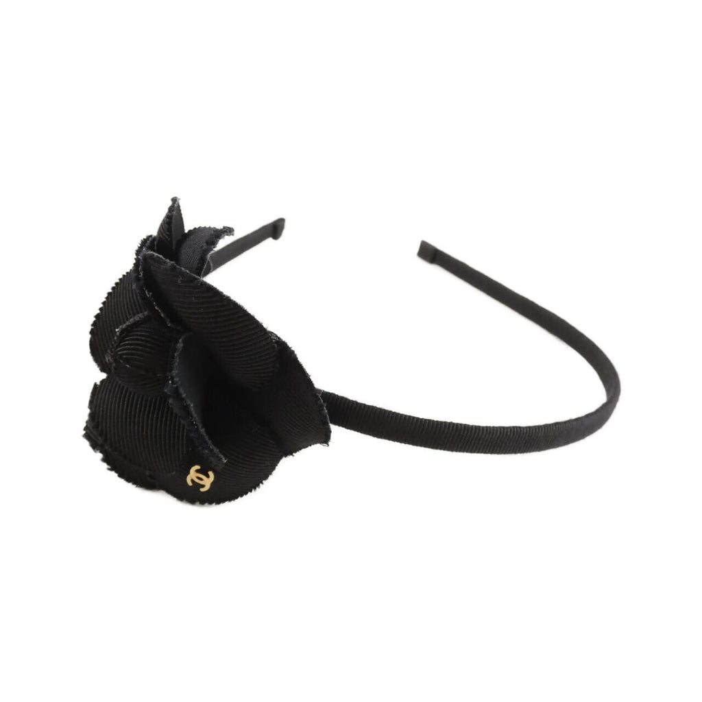 Chanel Headband Hair Accessories Black