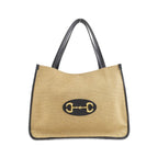 Gucci Horsebit Bag Handbag Beige