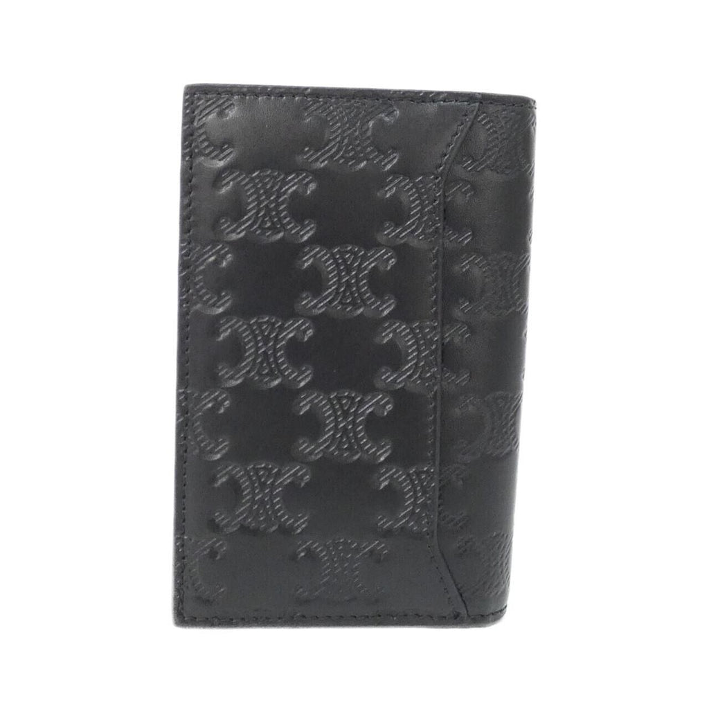 Celine Card Case Card Holders Black — view 2