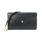 Celine Chain Shoulder Bag Black