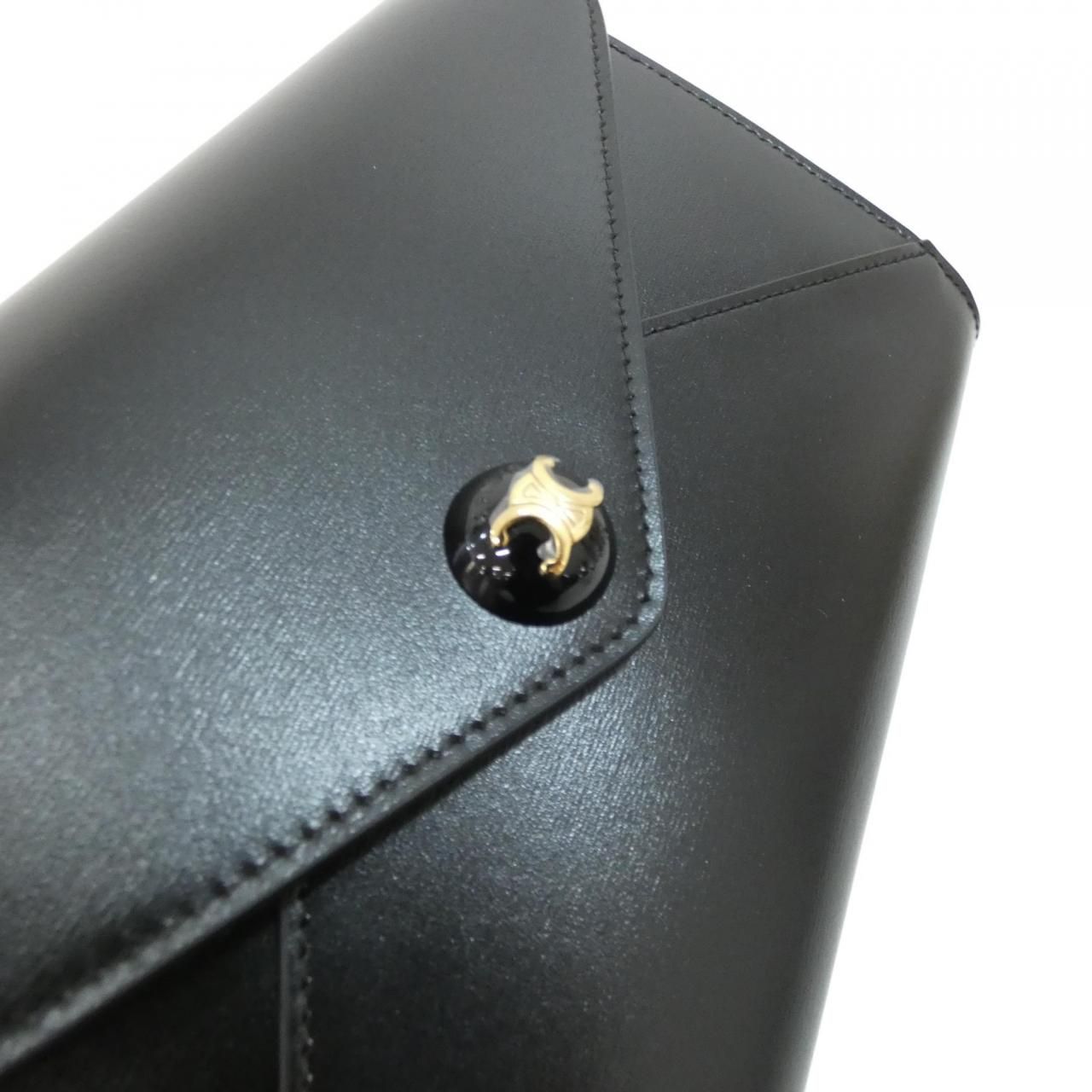 Celine Chain Shoulder Bag Black — view 4