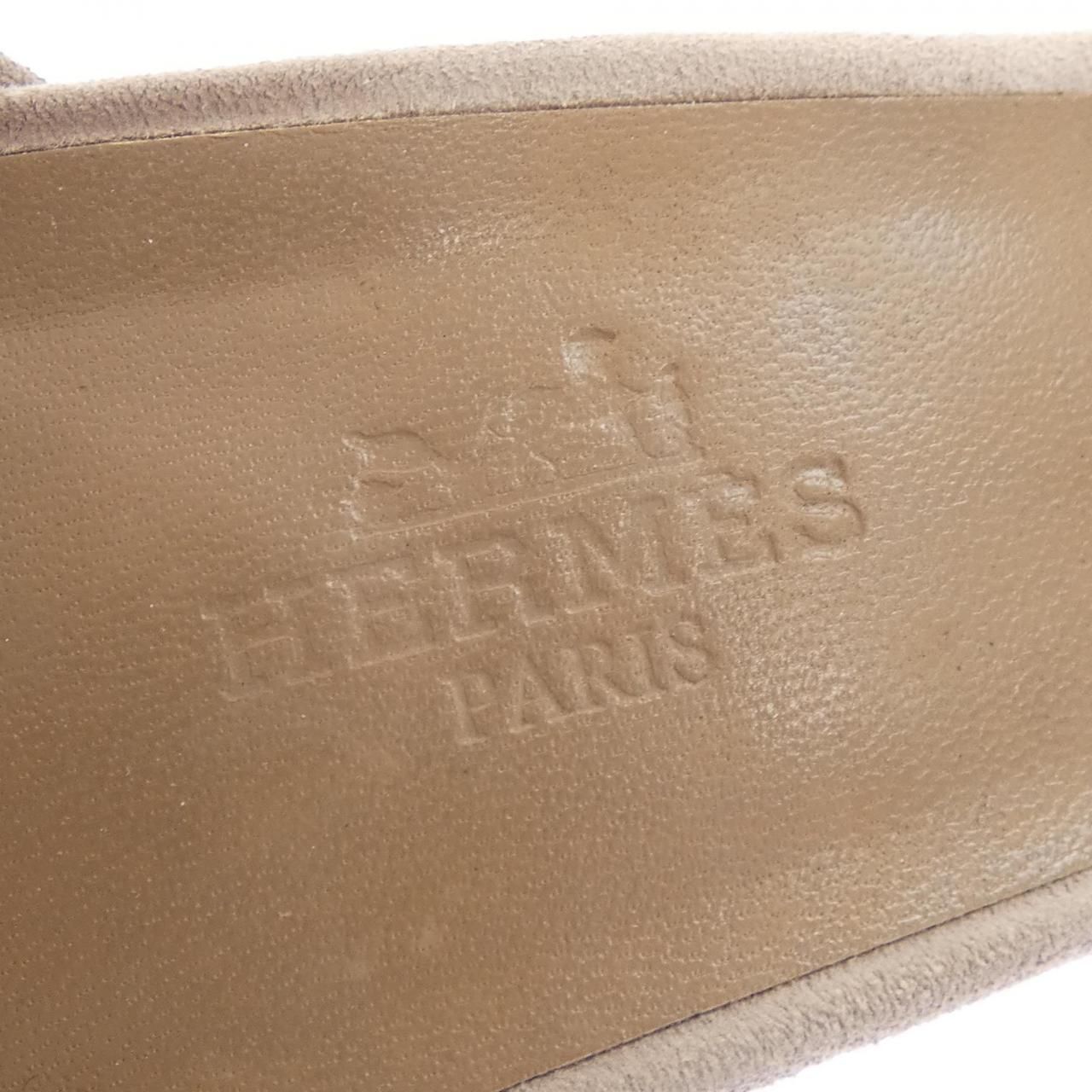 Hermes Sandals Beige — view 6