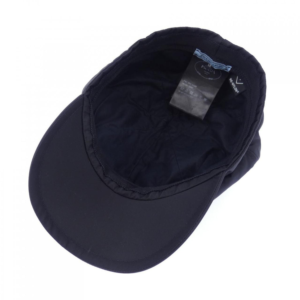 Prada Triangle Logo Cap Hat — view 5