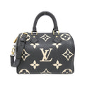Louis Vuitton Bicolor Monogram Empreinte Speedy Bandouliere 25 cm Boston Bag