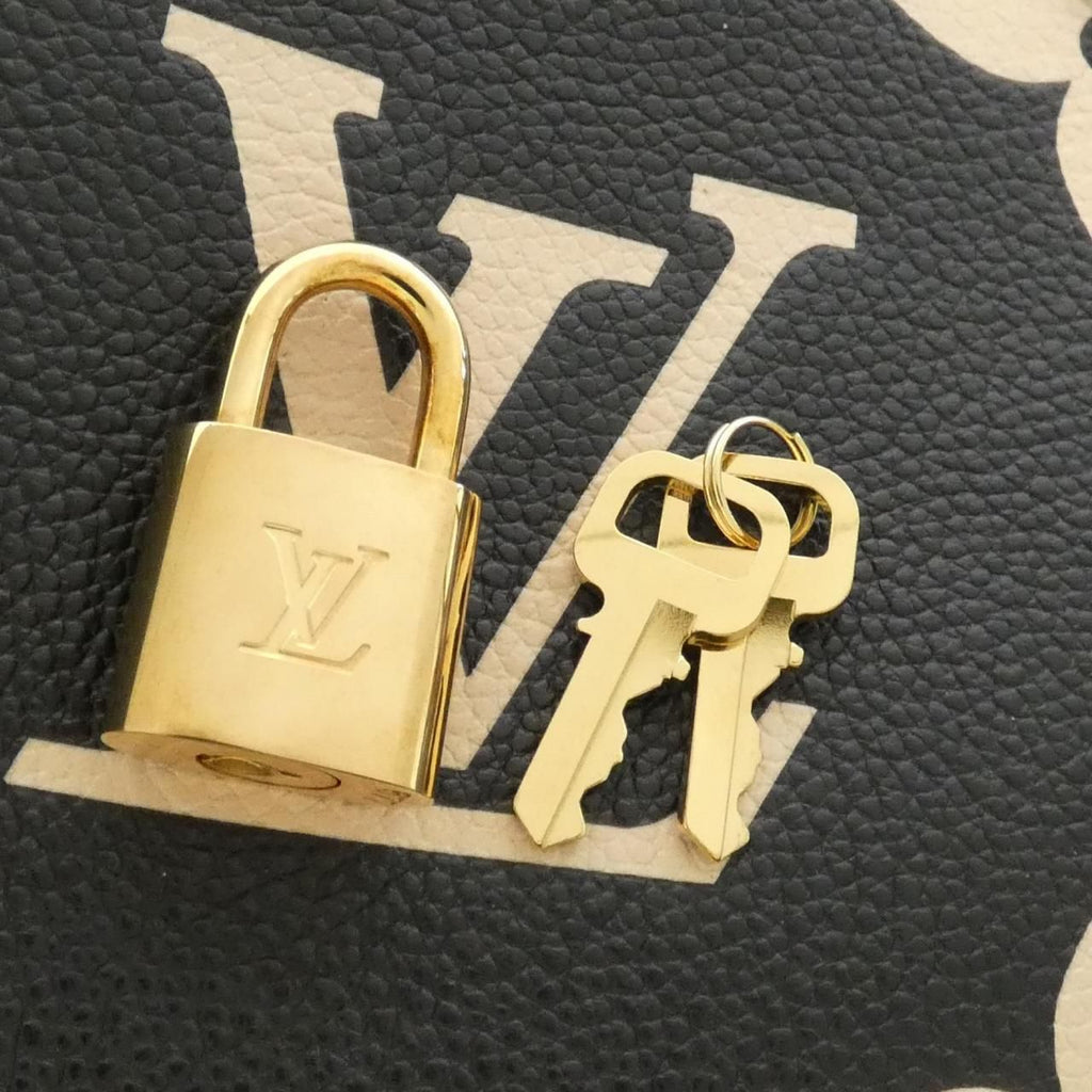 Louis Vuitton Bicolor Monogram Empreinte Speedy Bandouliere 25 cm Boston Bag — view 4