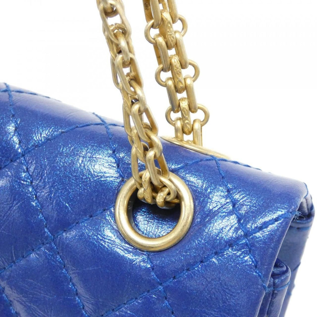 Chanel Shoulder Bag Blue — view 5
