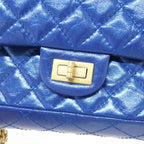 Chanel Shoulder Bag Blue — view 4