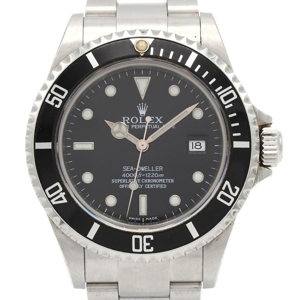 Rolex Sea SS Automatic Winding Number Watch