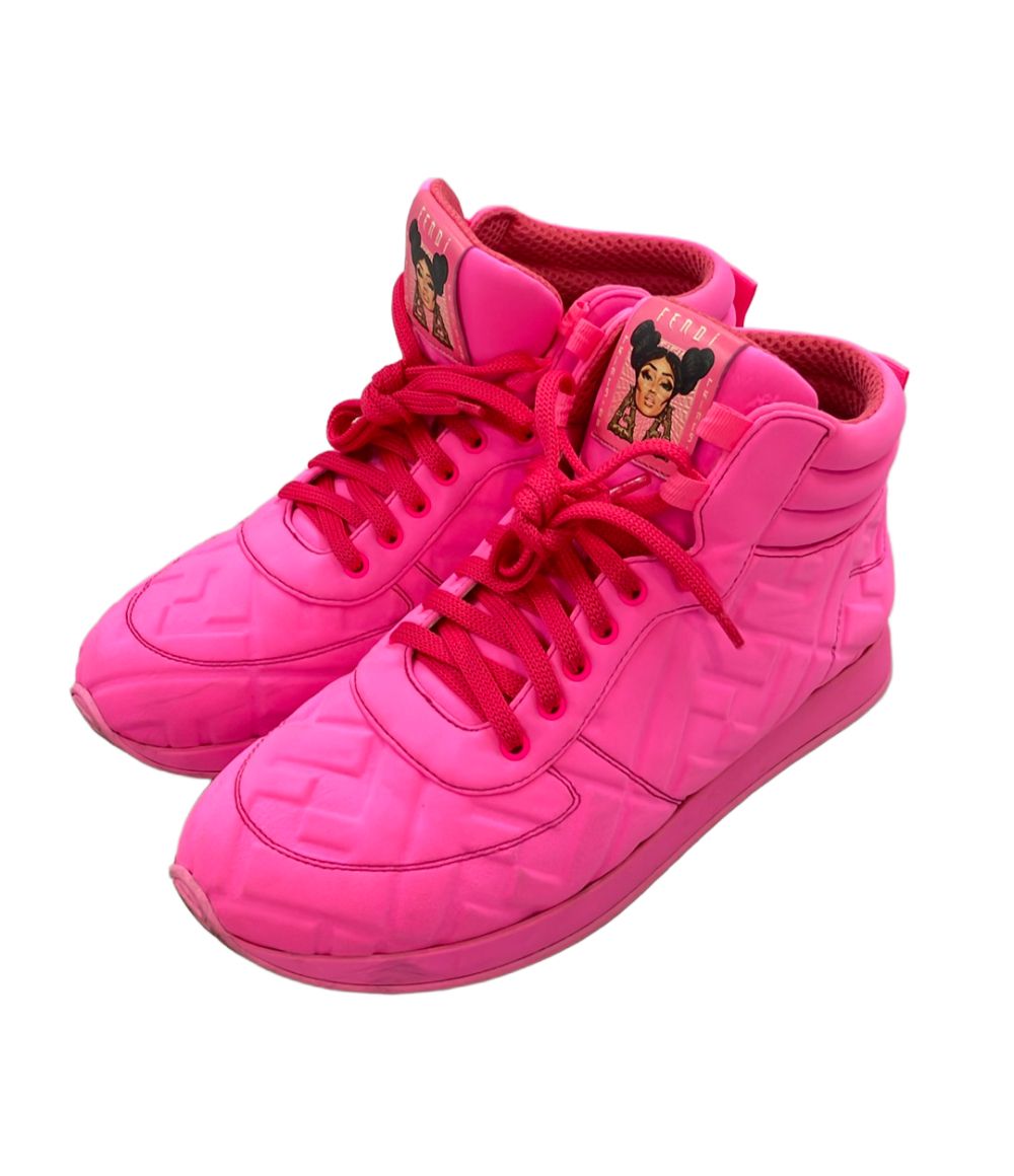 Fendi High Cut Sneakers Nicki Minaj