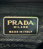 Prada Nylon Chain Shoulder Bag Crossbody Triangle Plate — view 6