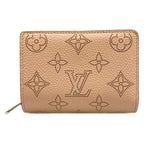 Louis Vuitton Bifold Wallet Mahina Portefeuille Jasmine Pink Leather Cowhide