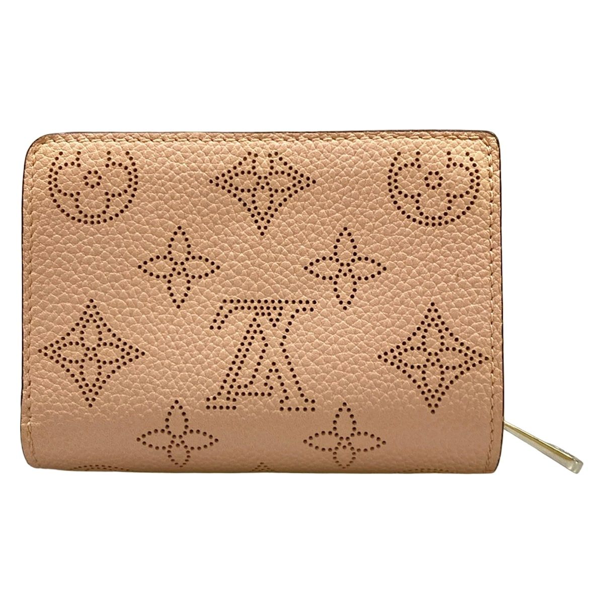 Louis Vuitton Bifold Wallet Mahina Portefeuille Jasmine Pink Leather Cowhide — view 2