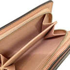 Louis Vuitton Bifold Wallet Mahina Portefeuille Jasmine Pink Leather Cowhide — view 4
