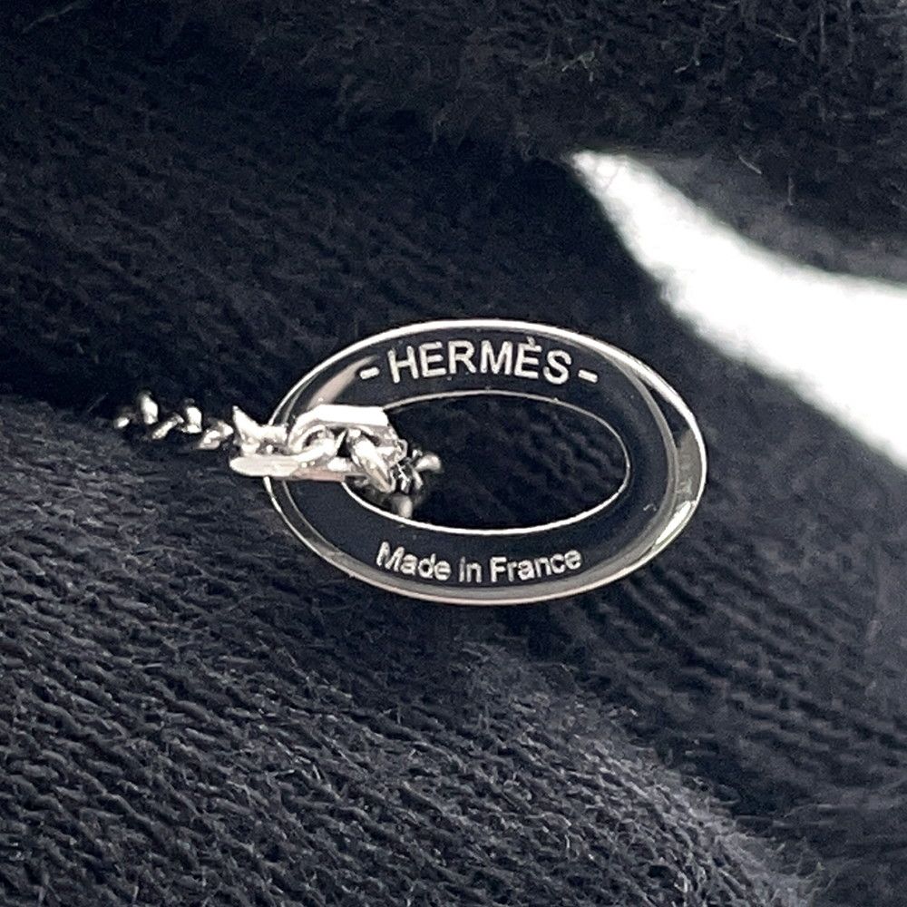 Hermes Necklace Mini Pop White Silver — view 7